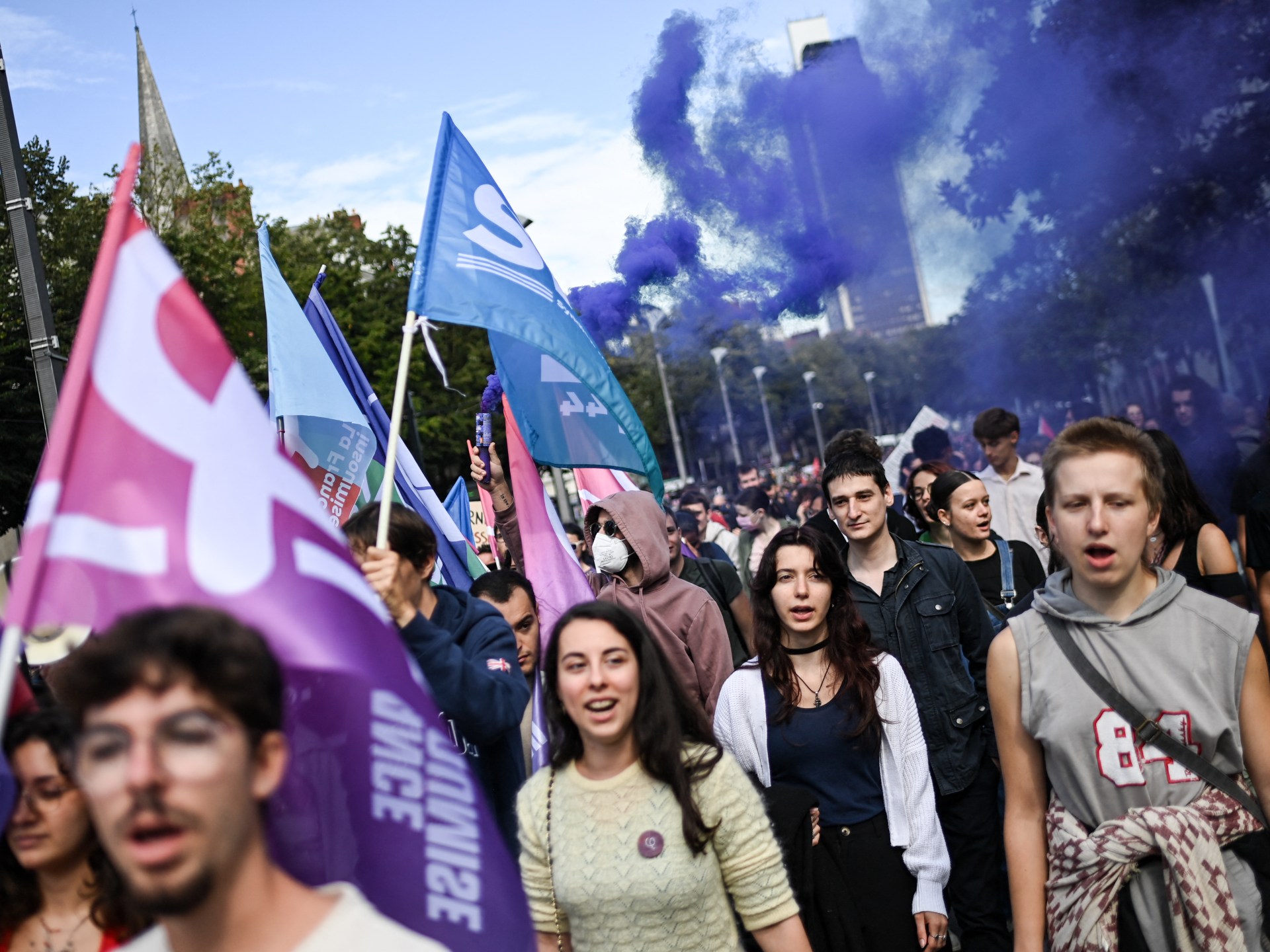 Protesters rally in France against Barnier’s appointment as PM | Protests News