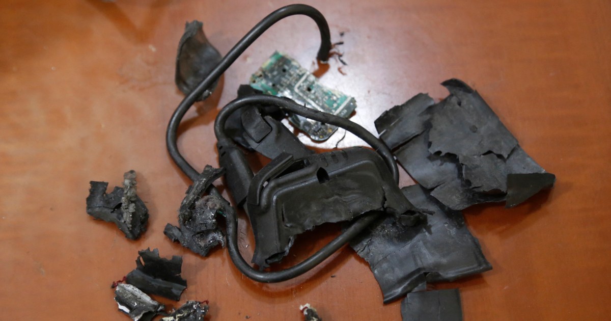 Components for pagers used in Lebanon blasts not from Taiwan, minister says | Israel-Palestine conflict