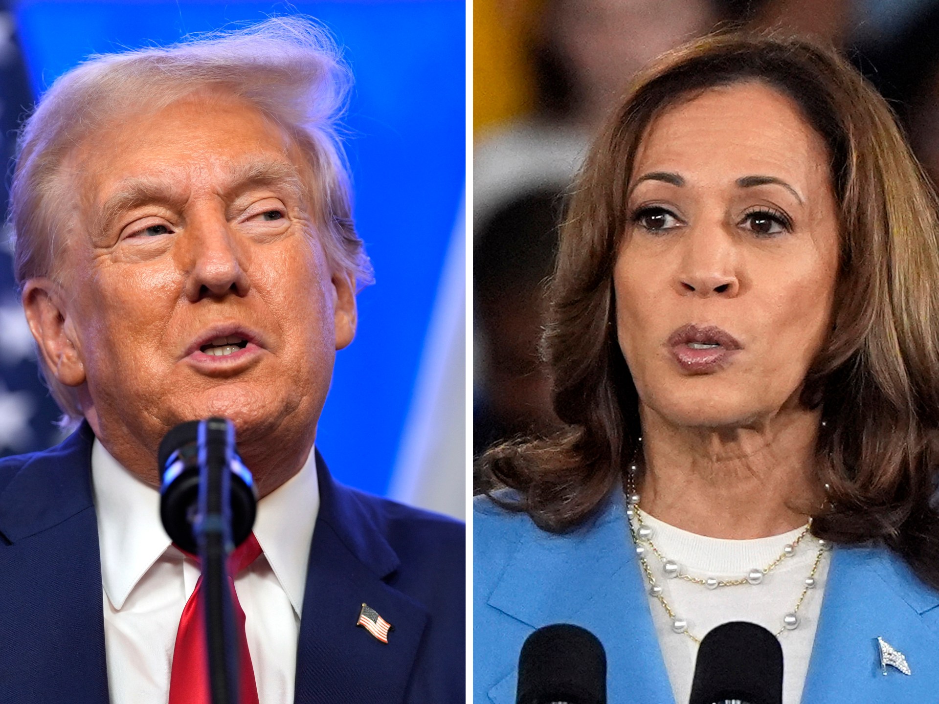 Trump, Harris agree on debate rules after dispute over muted microphones | US Election 2024 News