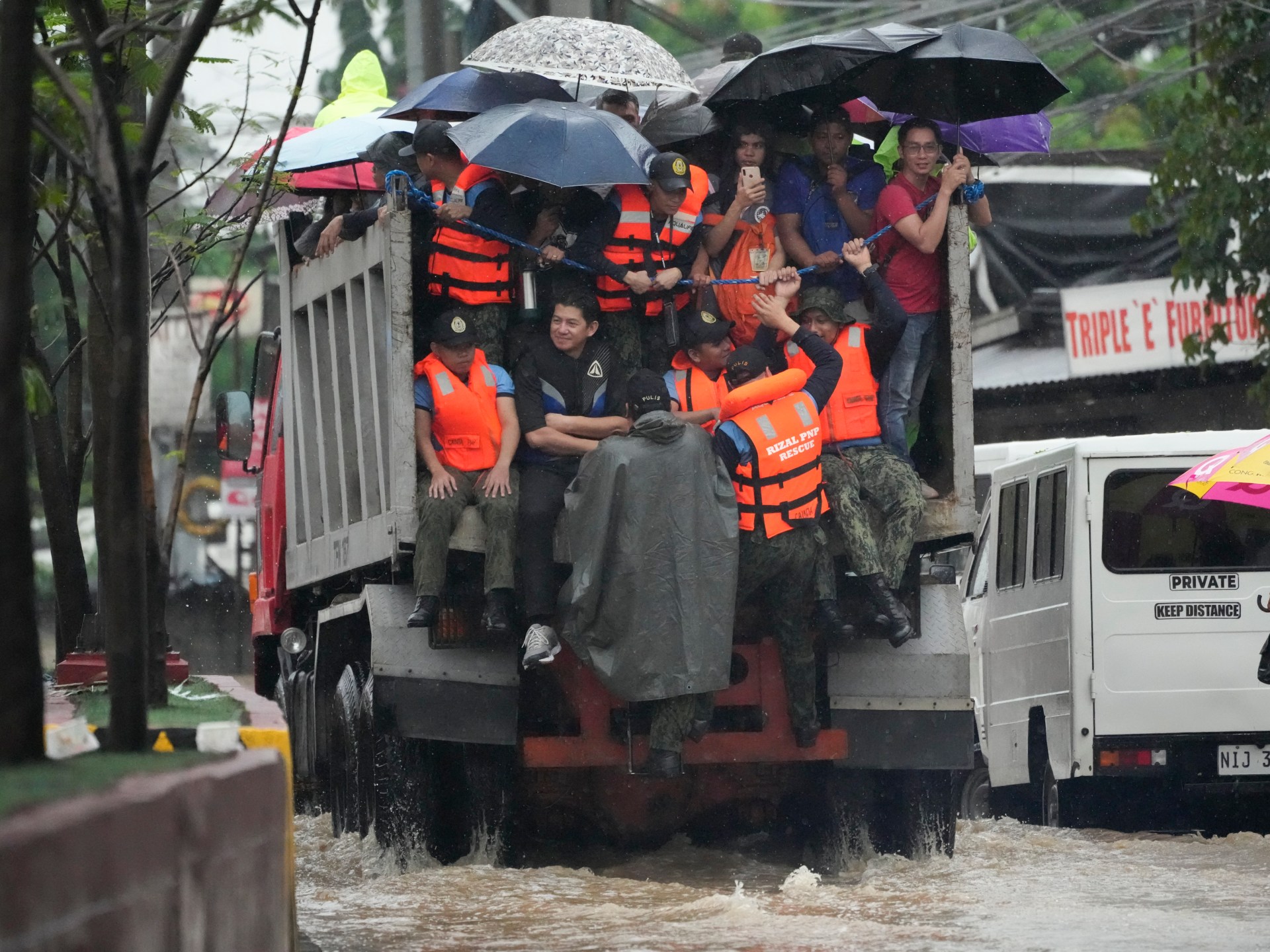 Floods, landslides caused by Tropical Storm Yagi kill 11 in Philippines | Floods News