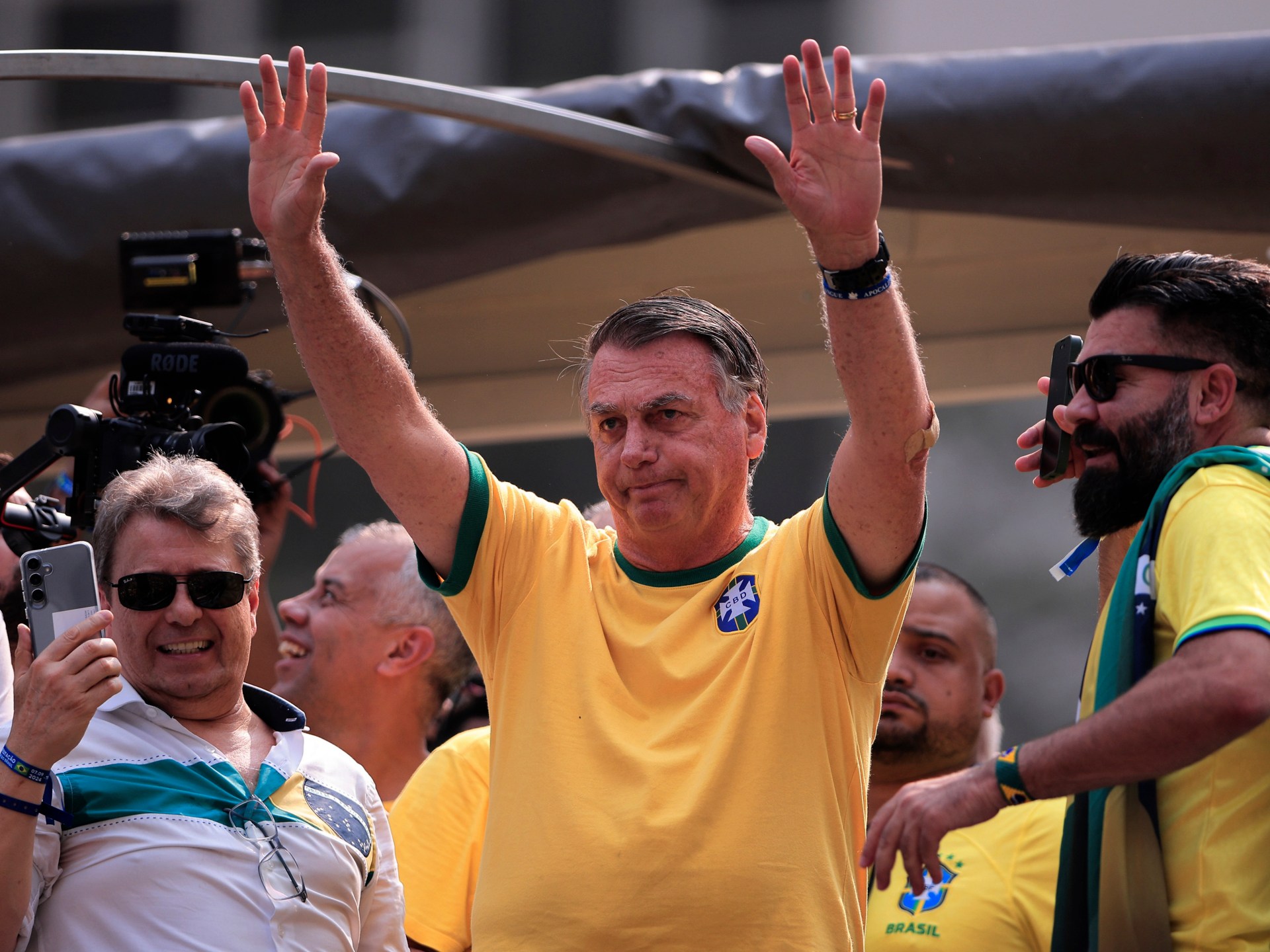 Former Brazilian President Bolsonaro leads ‘free speech’ rally in Sao Paulo | Jair Bolsonaro News