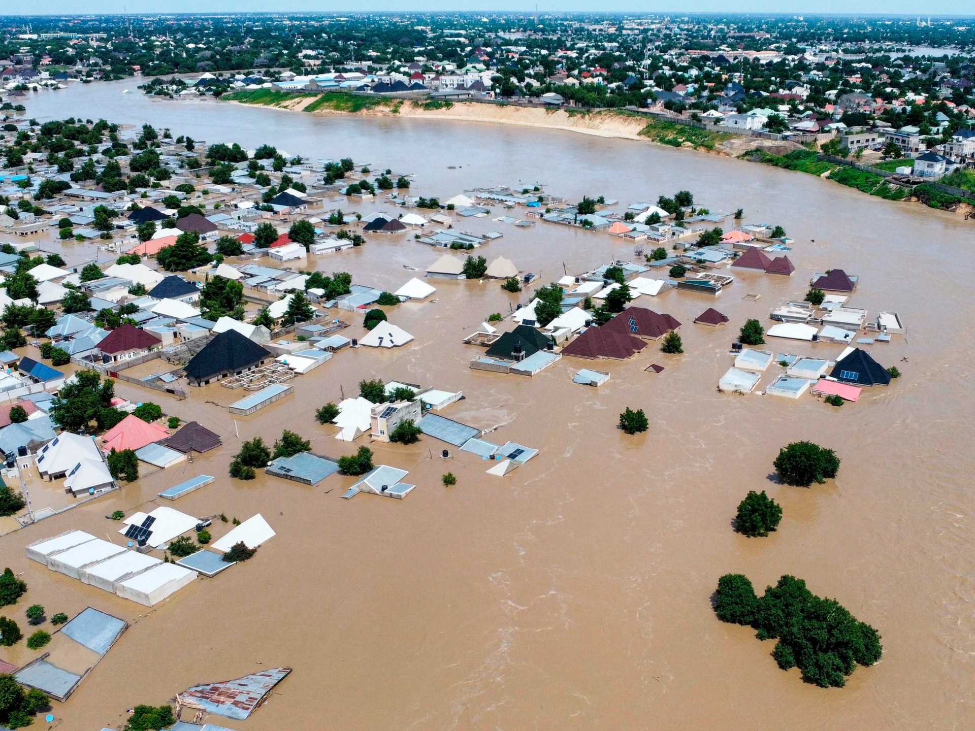 Nigeria floods affect one million people after dam collapse | Weather News