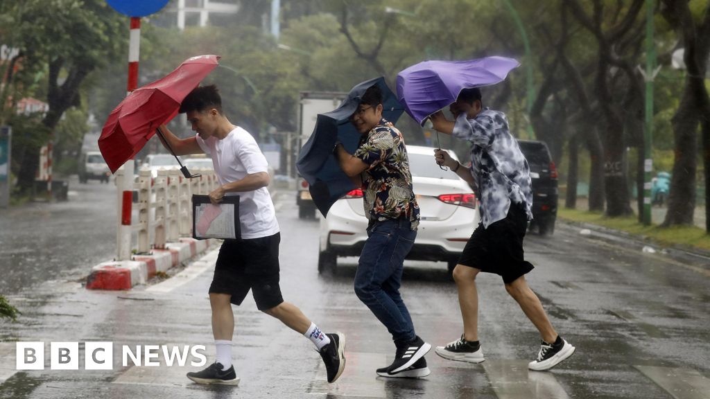 Typhoon Yagi makes landfall in Vietnam