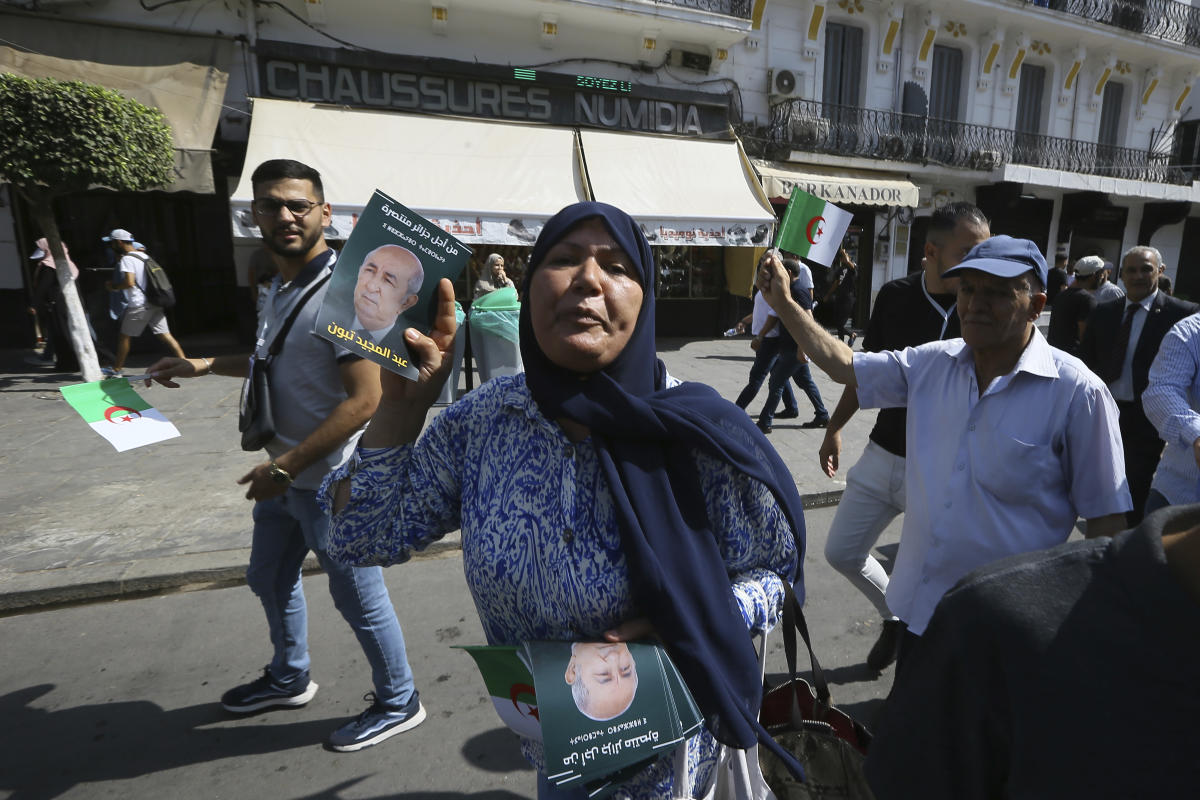 Algeria's aging president is expected to breeze to a second term in Saturday's election