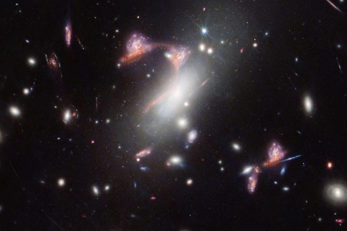 NASA Telescope Finds 'Distorted' Galaxy That Looks Like a Question Mark