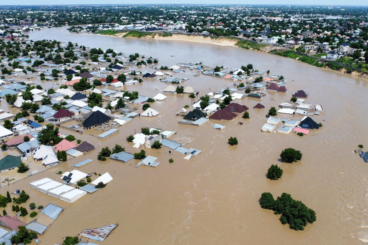 281 inmates escape after floods brought down prison's walls in northeast Nigeria