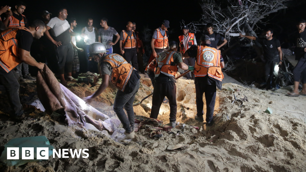 Israeli strikes kill 40 in Khan Younis, Hamas-run authorities say