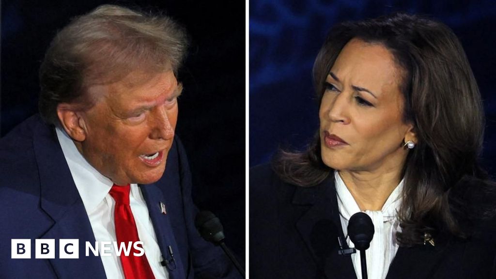 Trump-Harris debate sums up policy-light US election