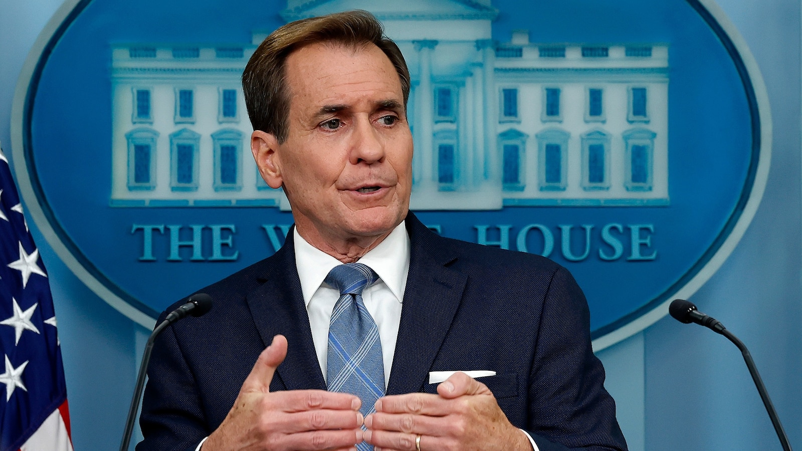 John Kirby says U.S. diplomatic efforts continue in the Middle East amid rising tensions