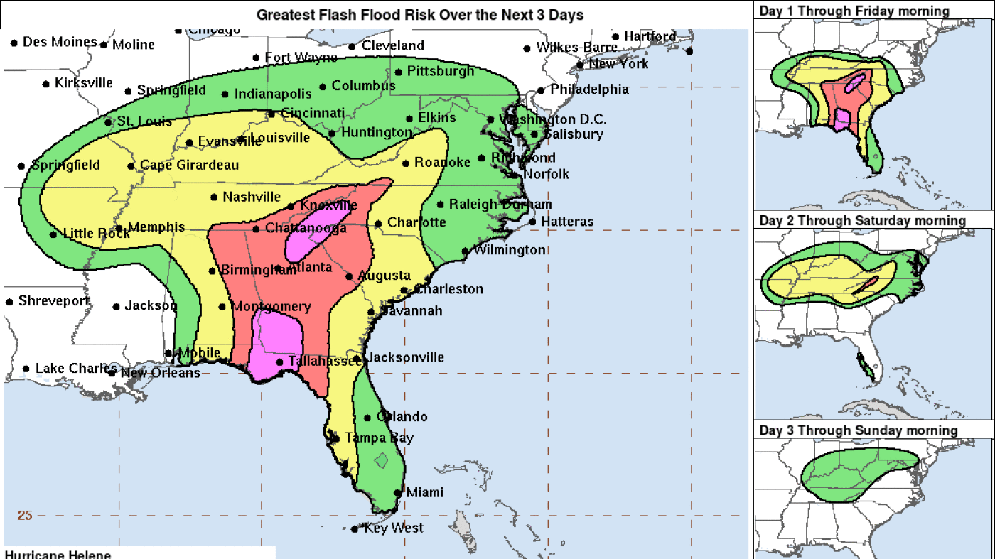 How to follow the latest local updates on Hurricane Helene : NPR