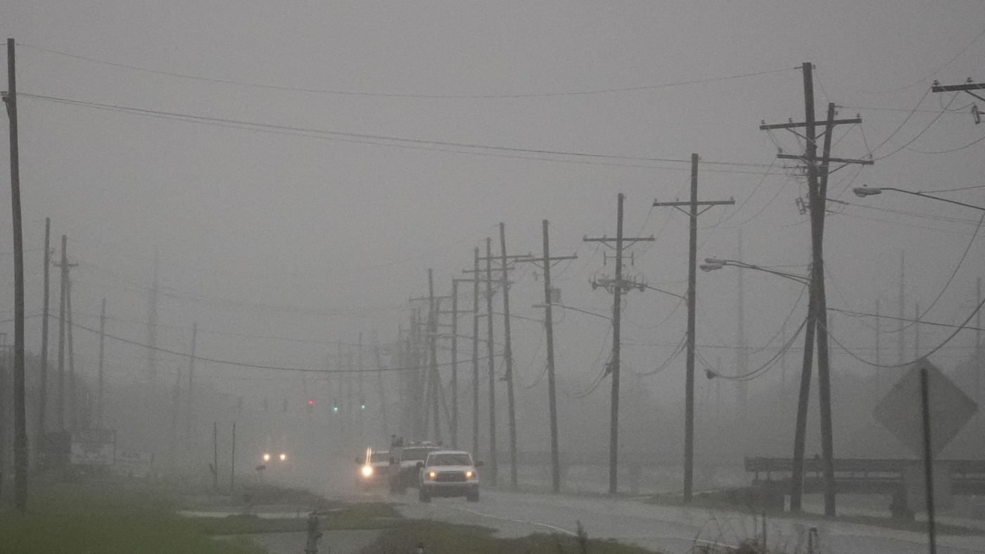 Francine will hit Louisiana as a hurricane : NPR