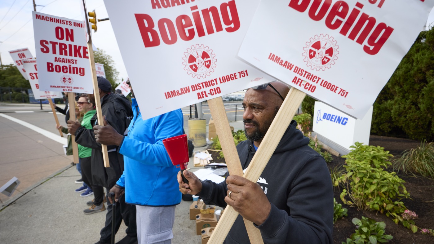 4 ways the Boeing strike soured its bond with its workers : NPR