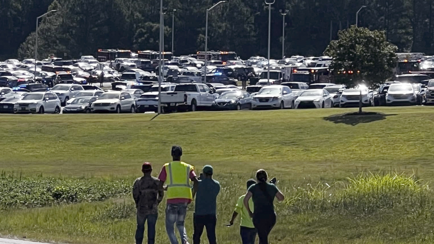 Injuries reported in shooting at Georgia high school : NPR