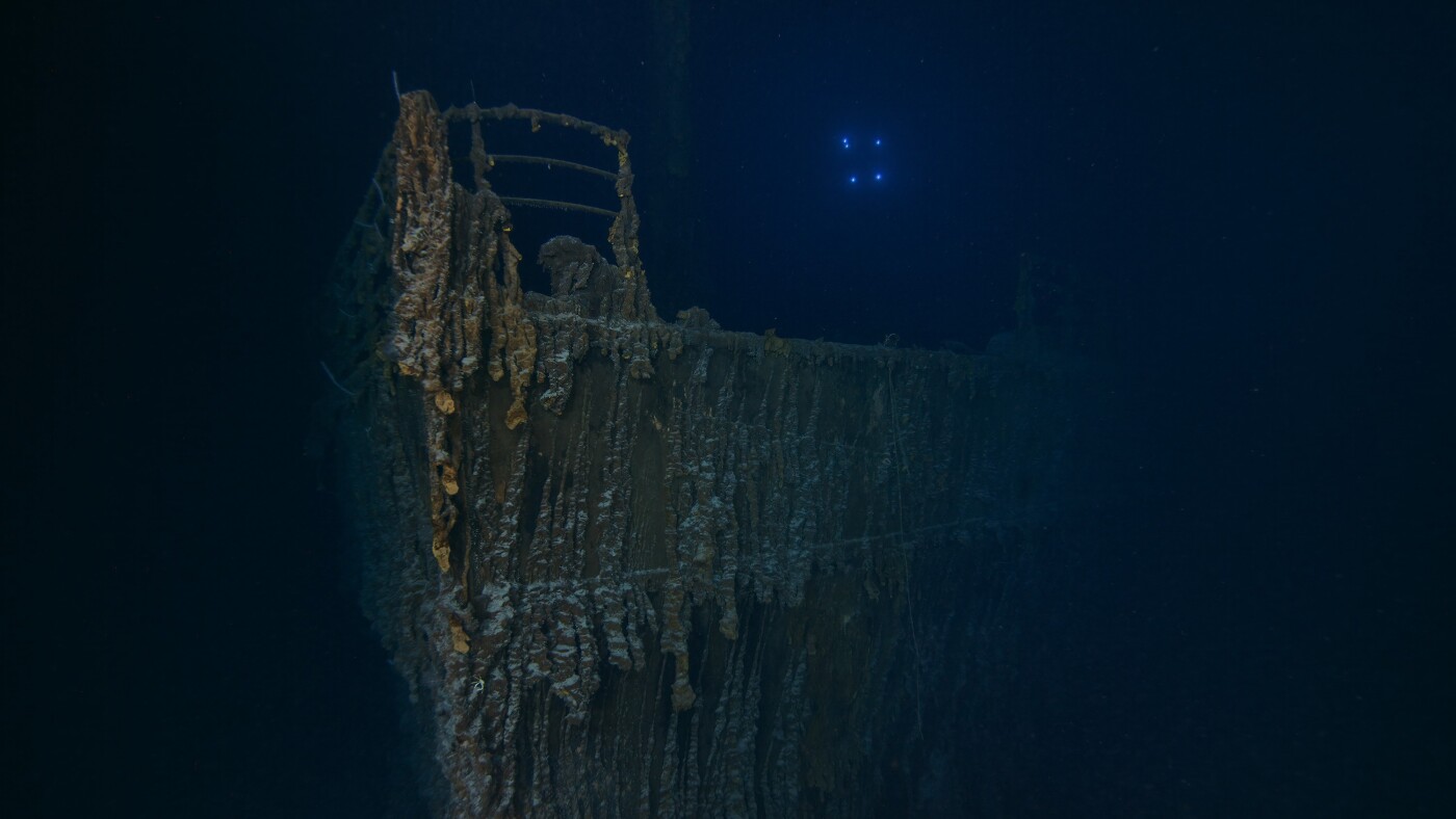 Titanic research dive reveals discovery, decay and new photos : NPR