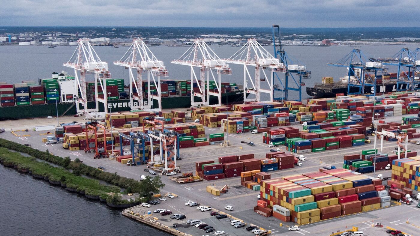 Dockworkers at East and Gulf Coast ports are on the verge of a strike : NPR