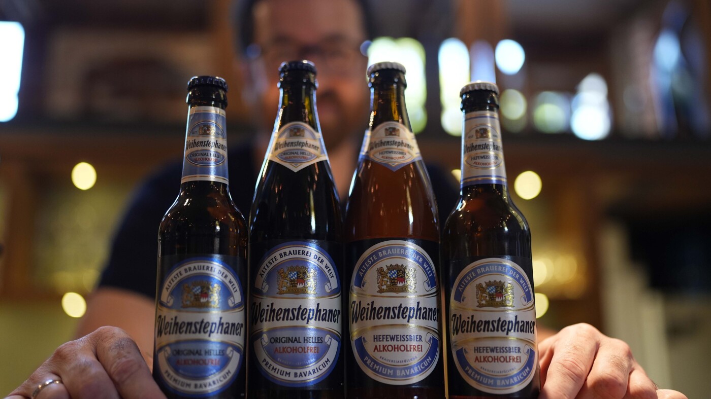 Alcohol-free beer is gaining popularity, even at Oktoberfest : NPR