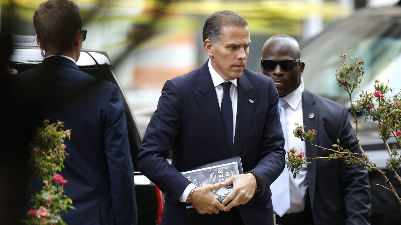 Hunter Biden trial starts in Los Angeles on tax charges : NPR