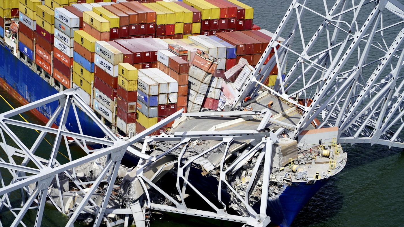 A loose electrical cable found on ship that caused Baltimore bridge collapse : NPR