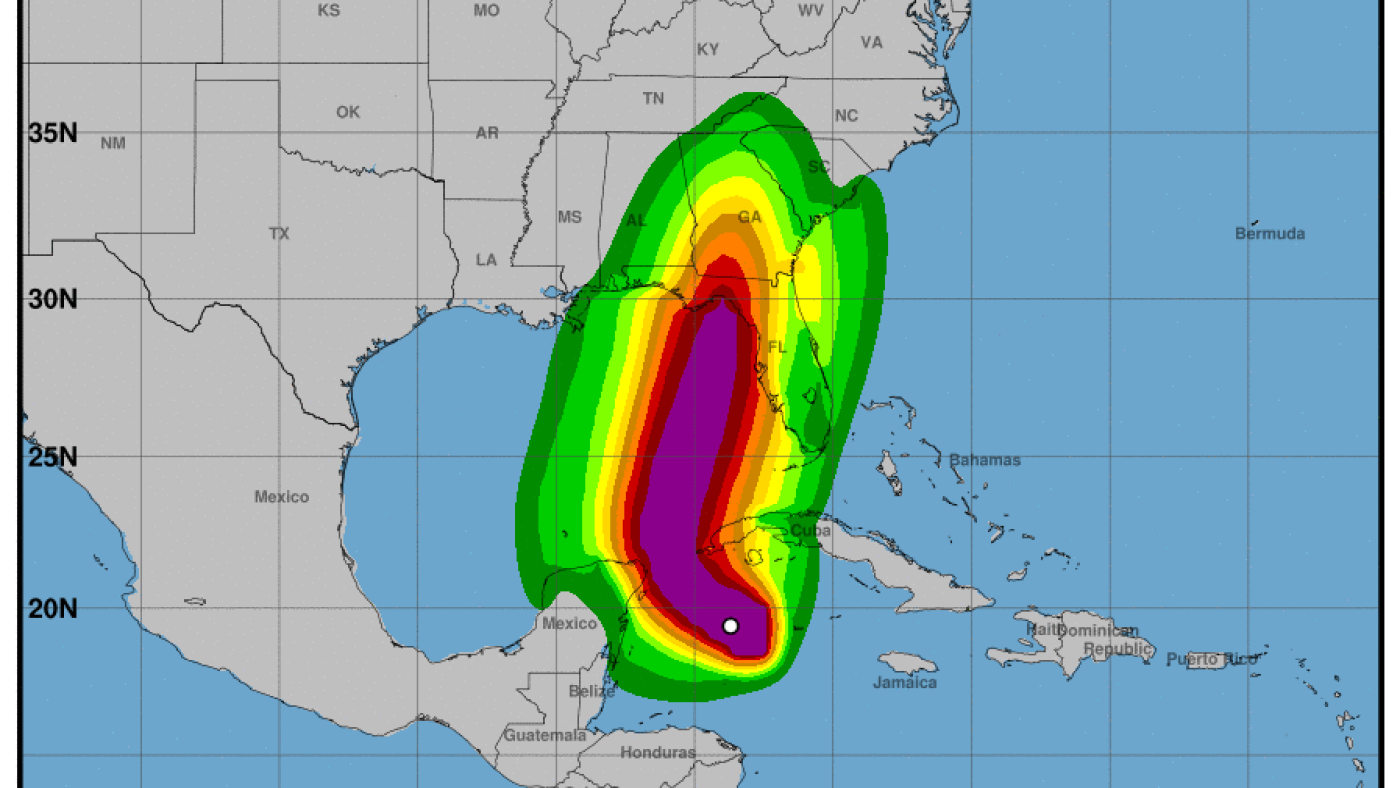 Forecasters elevate Helene to a tropical storm : NPR