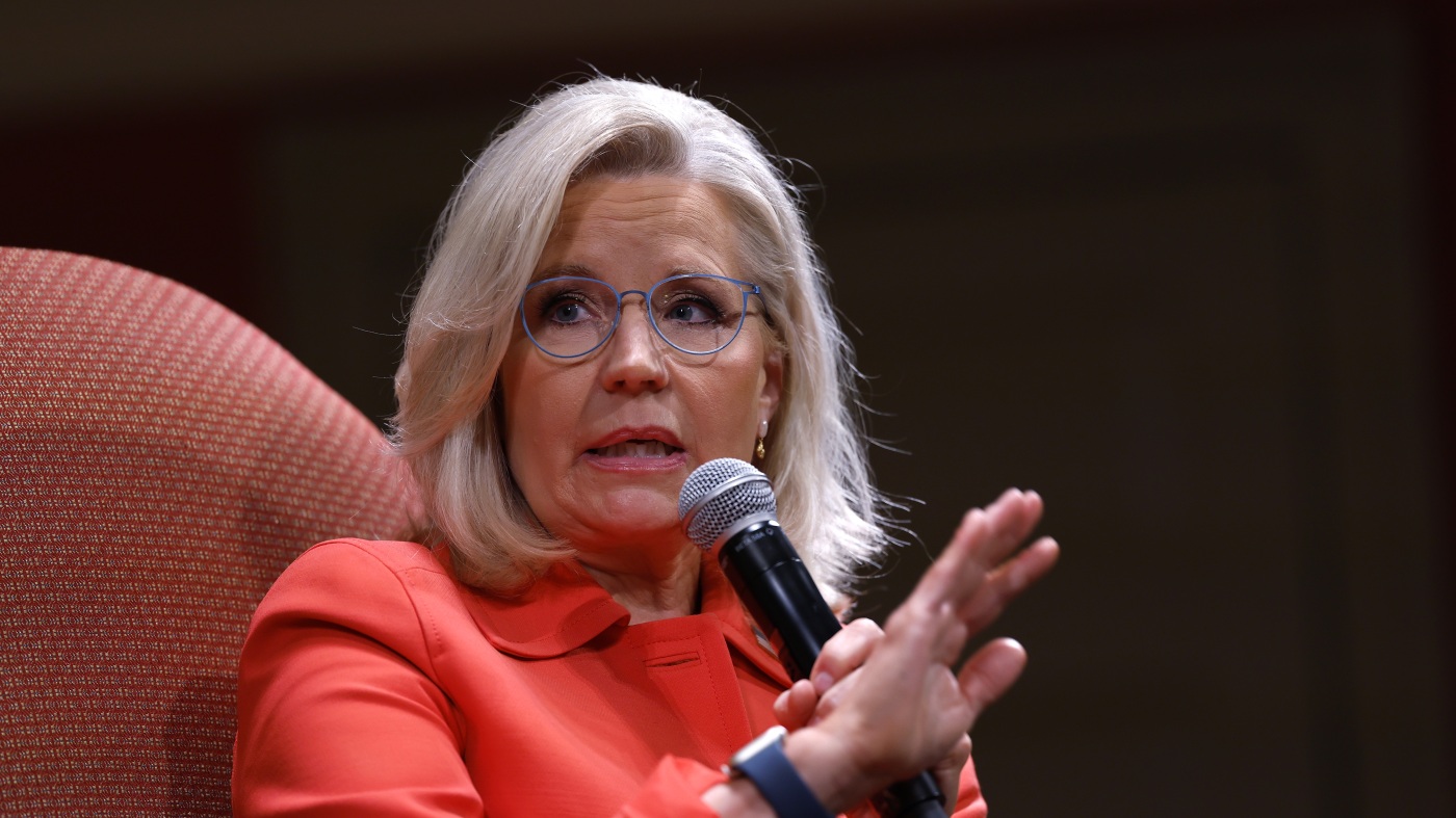 Liz Cheney will vote for Kamala Harris in November : NPR