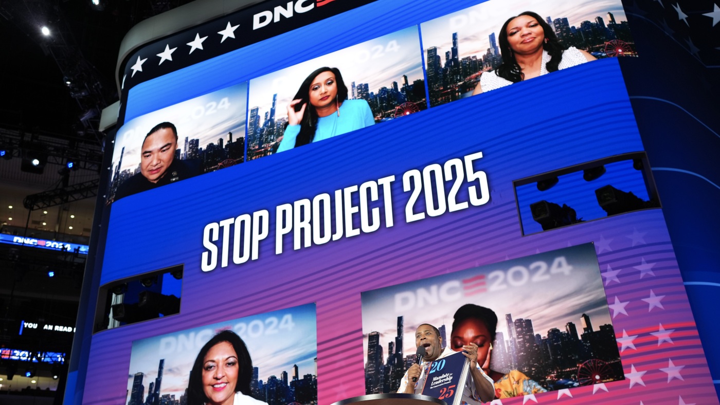 What is Project 2025? The controversial plan Harris targets Trump with in debate : NPR