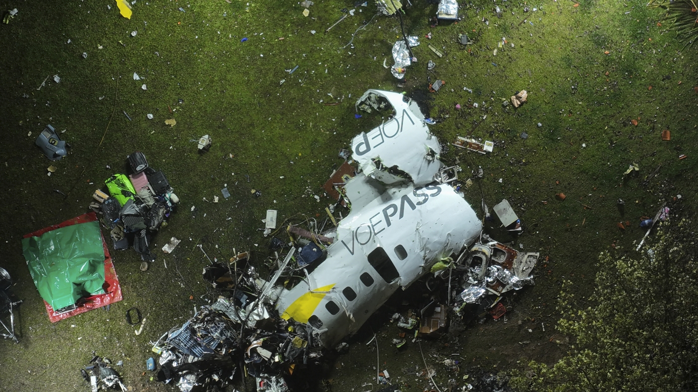 Cockpit audio indicates issues with de-icing in deadly Brazil plane crash : NPR