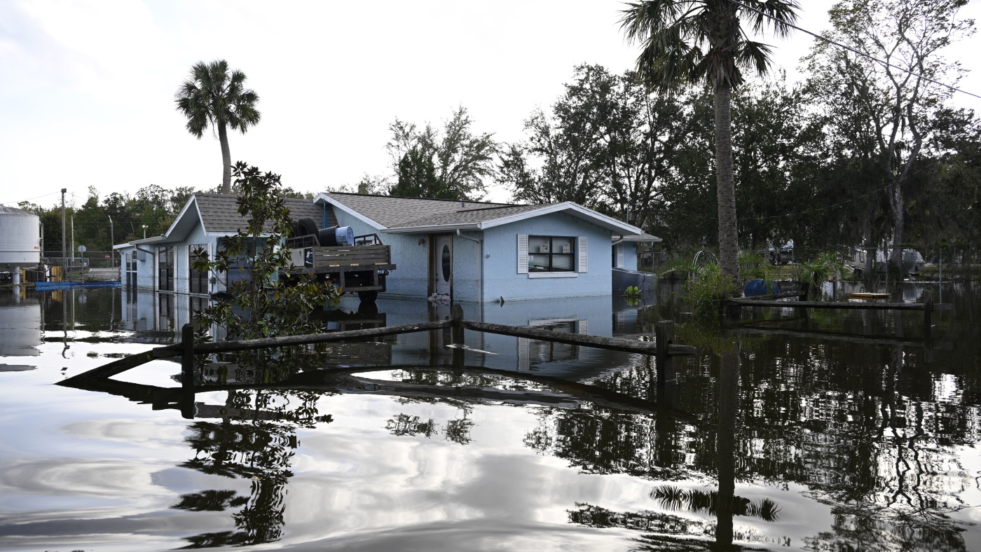 A weakened Helene brings 'catastrophic' flooding as it crosses southern Appalachians : NPR