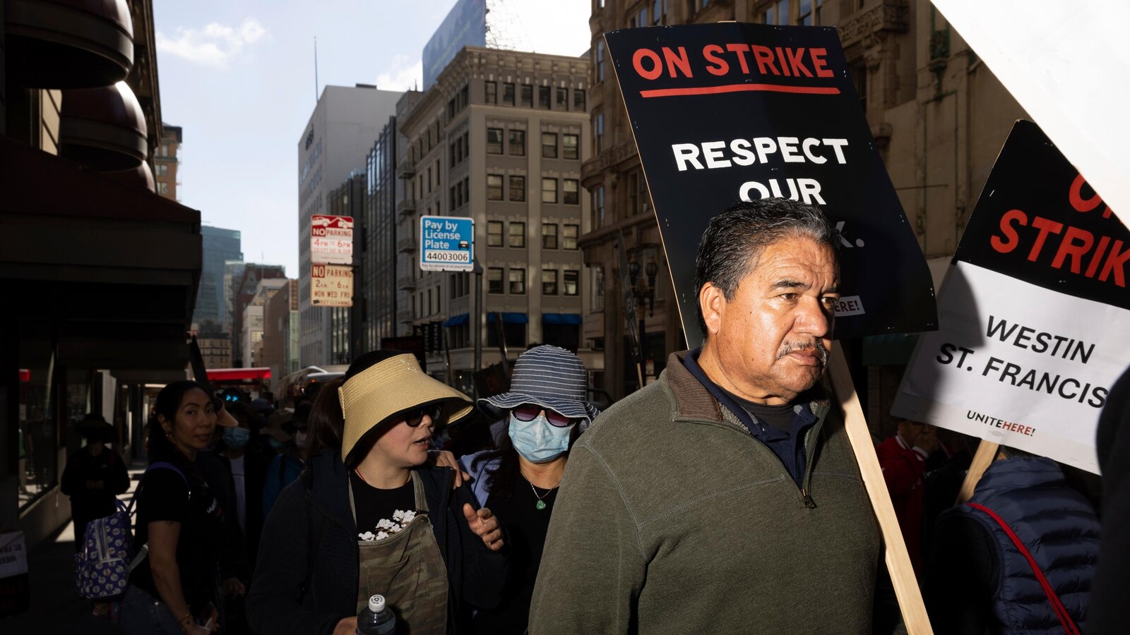 Labor Day hotel strikes reflect the frustrations of a workforce largely made up of women of color