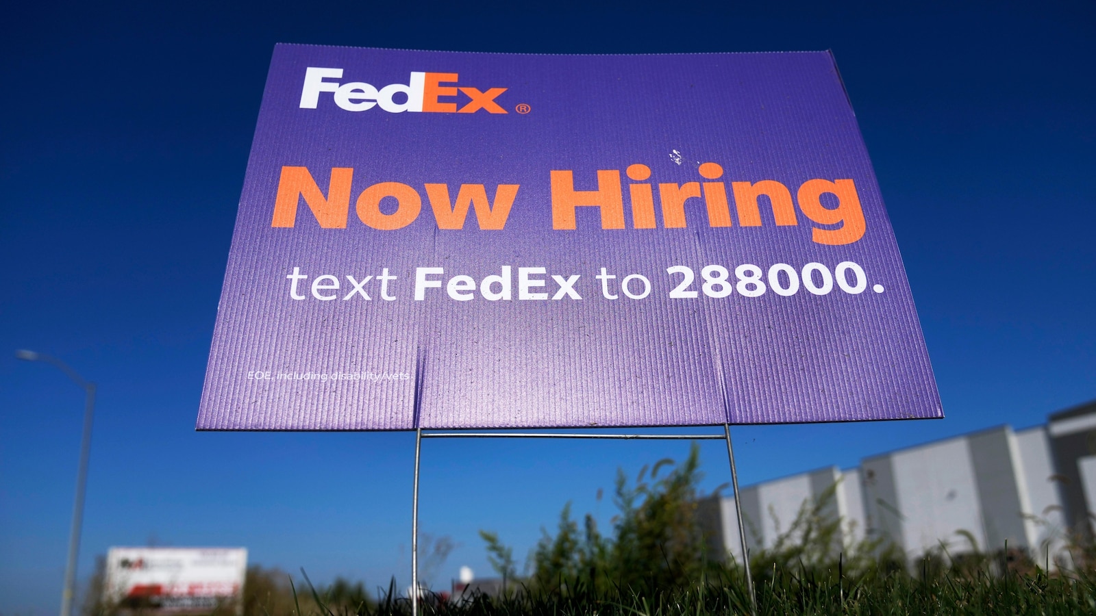 The number of Americans filing for jobless aid falls to lowest level in 4 months