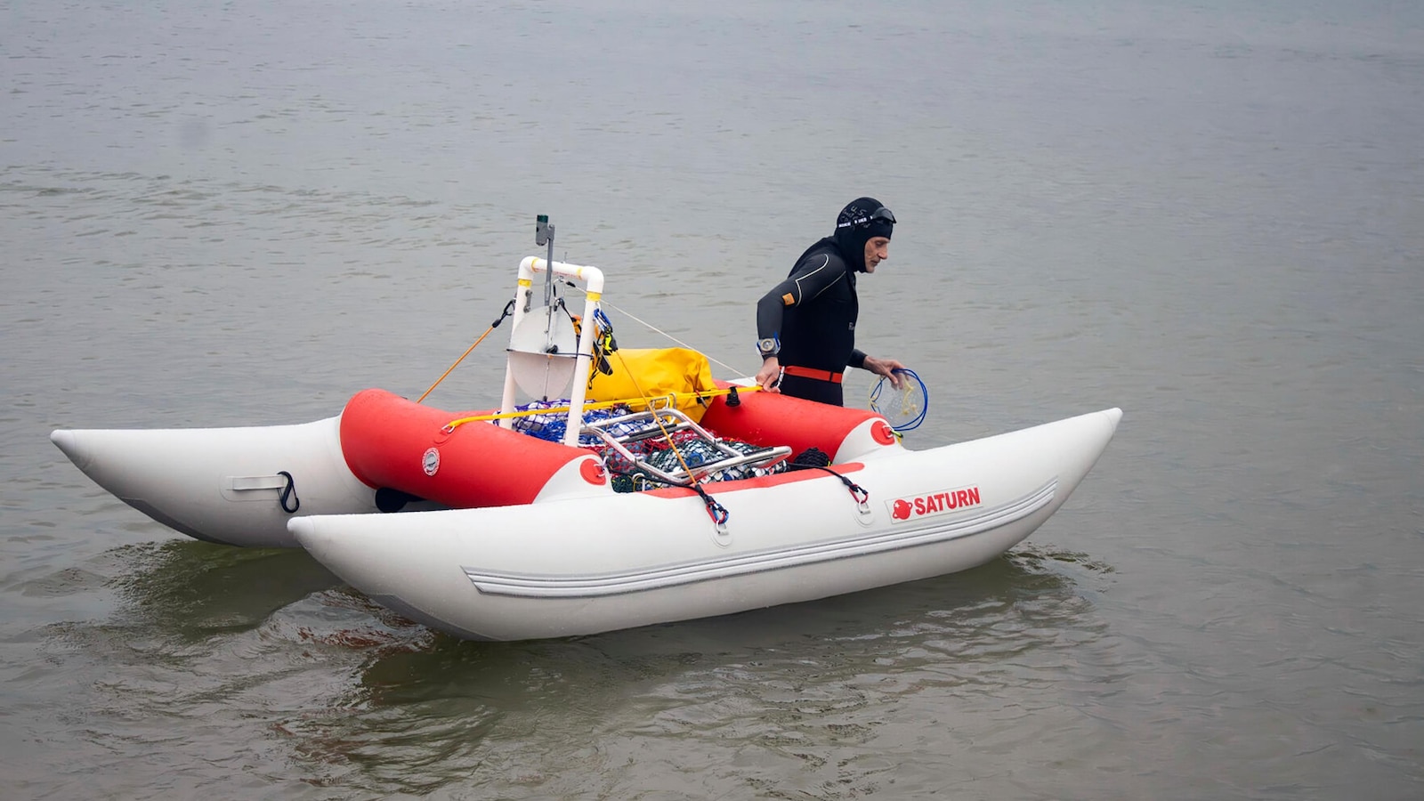 Swimmer who calls himself The Shark will try again to cross Lake Michigan