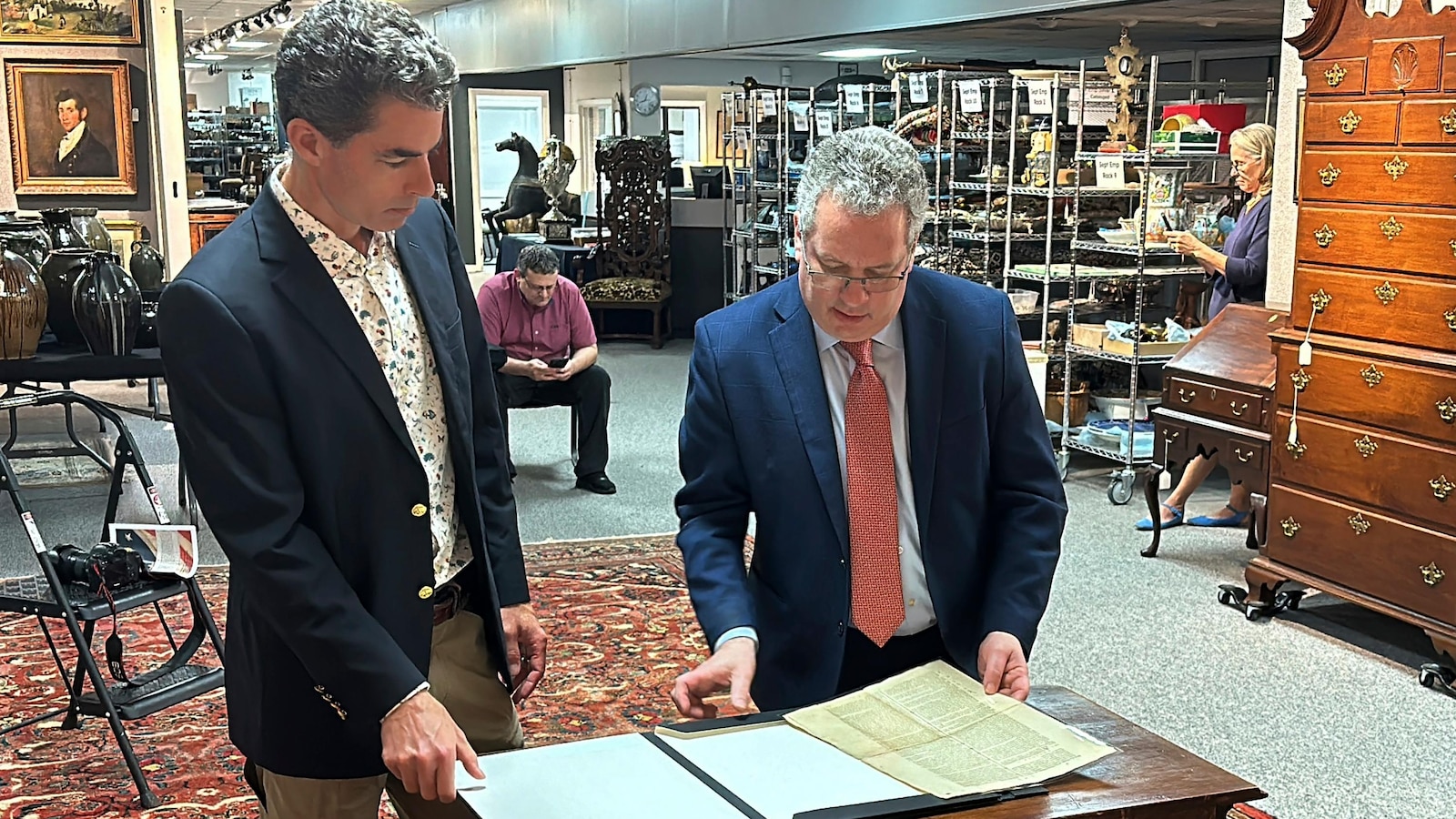 A rare 1787 copy of the US Constitution is up for auction