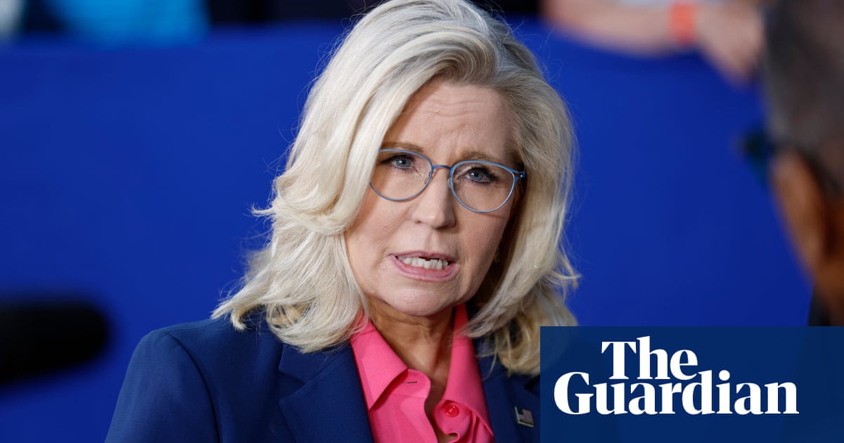 Liz Cheney campaigns with Harris and urges voters to reject Trump’s ‘cruelty’ | US elections 2024