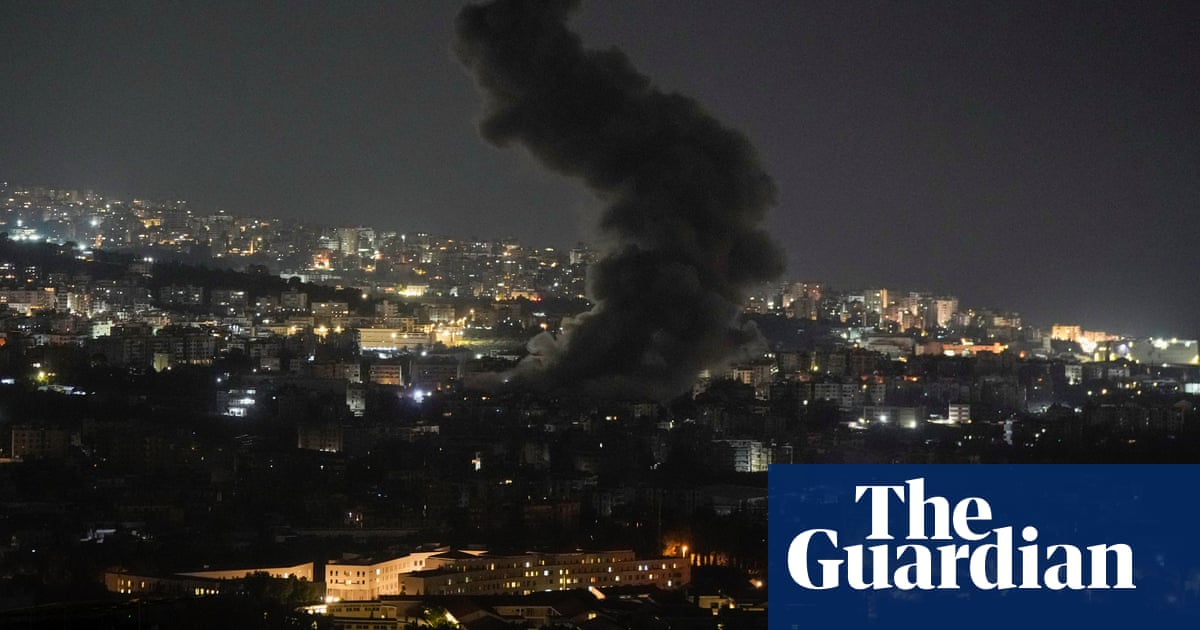 Blasts shake Beirut’s southern suburbs as Israeli military urges evacuations | Lebanon