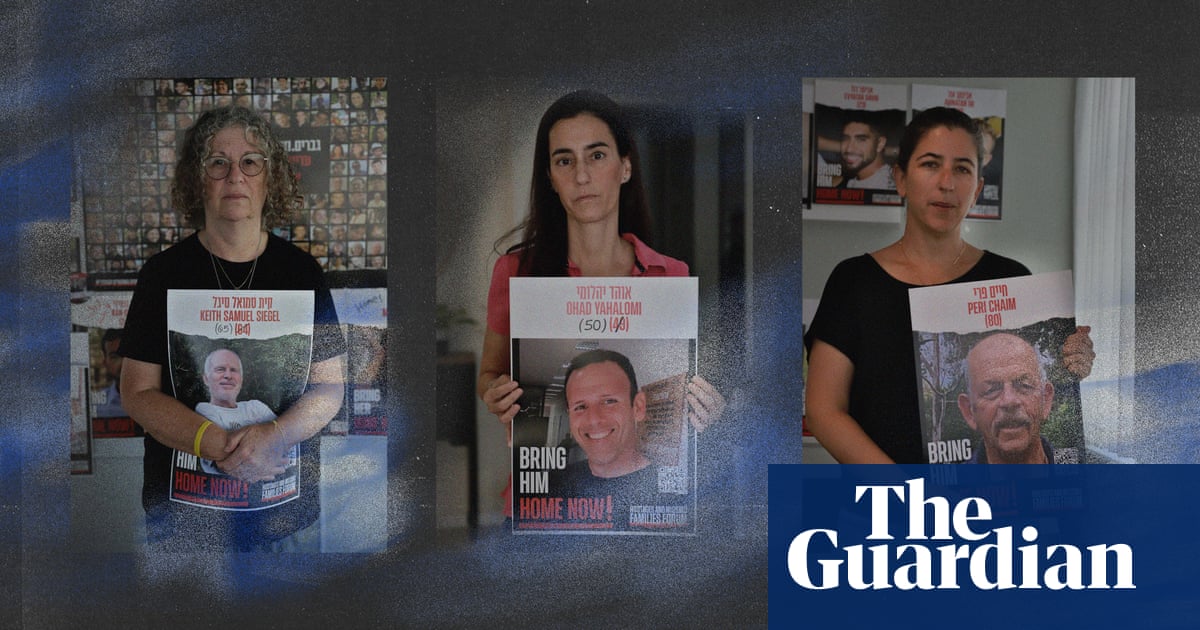 ‘A year is just too long’: relatives of Gaza hostages speak of their anguish | Israel