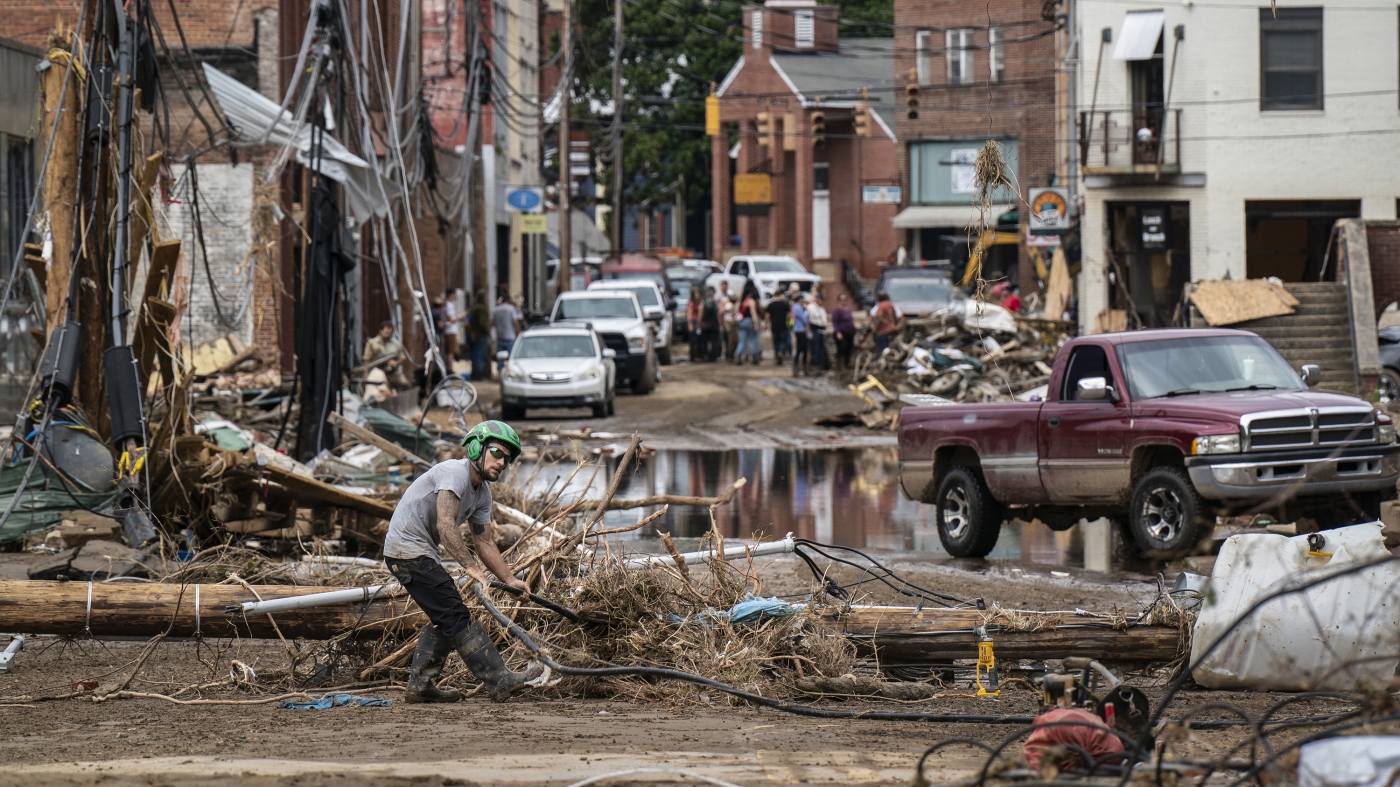 How climate change makes hurricanes worse : NPR