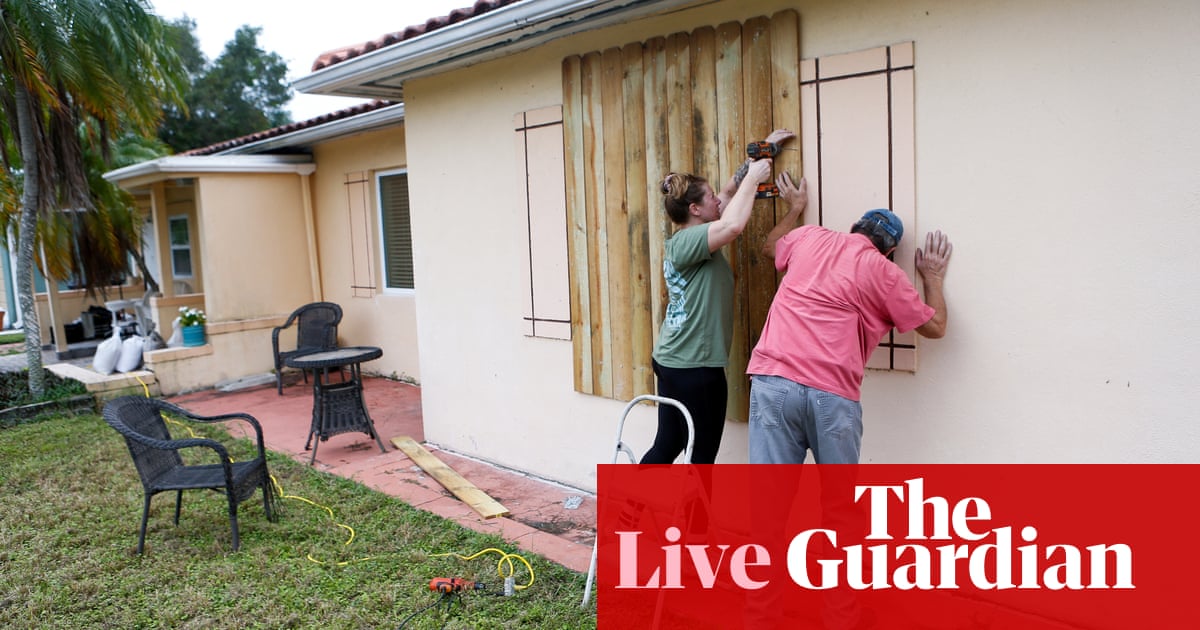 Hurricane Milton live updates: millions in Florida told to leave their homes amid threat to life warning | Hurricane Milton