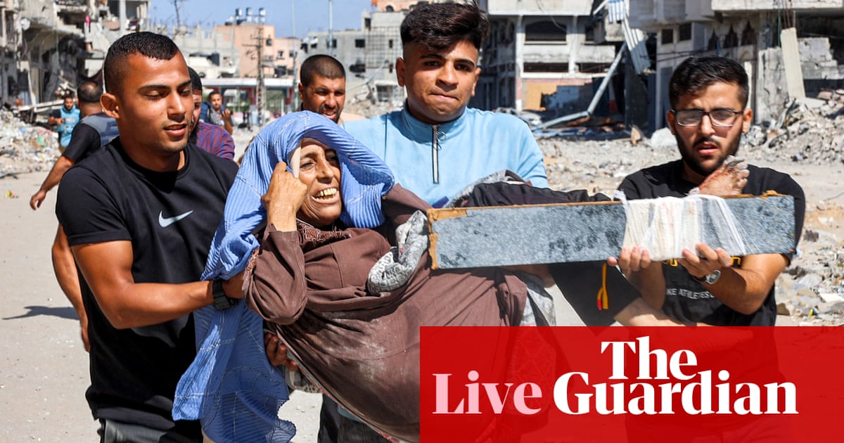 Middle East crisis live: US urges Israel to urgently address ‘catastrophic’ Gaza conditions | Israel-Gaza war