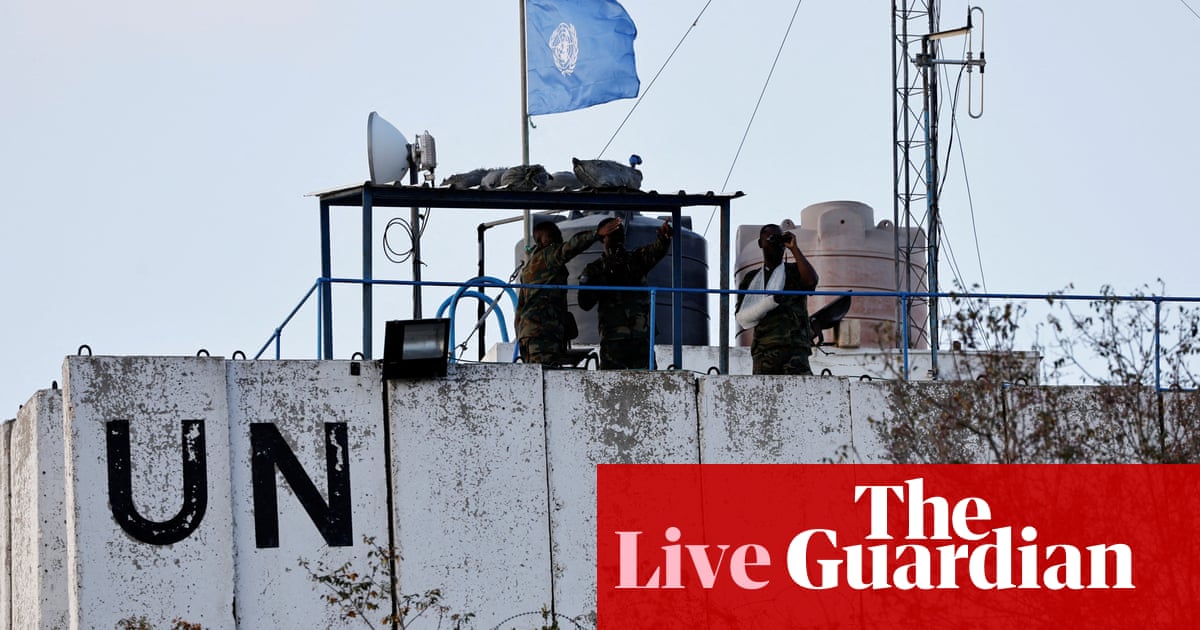 Middle East crisis live: Irish PM demands Israel stop firing at UN peacekeepers; strikes in Gaza kill at least 61 | Israel-Gaza war