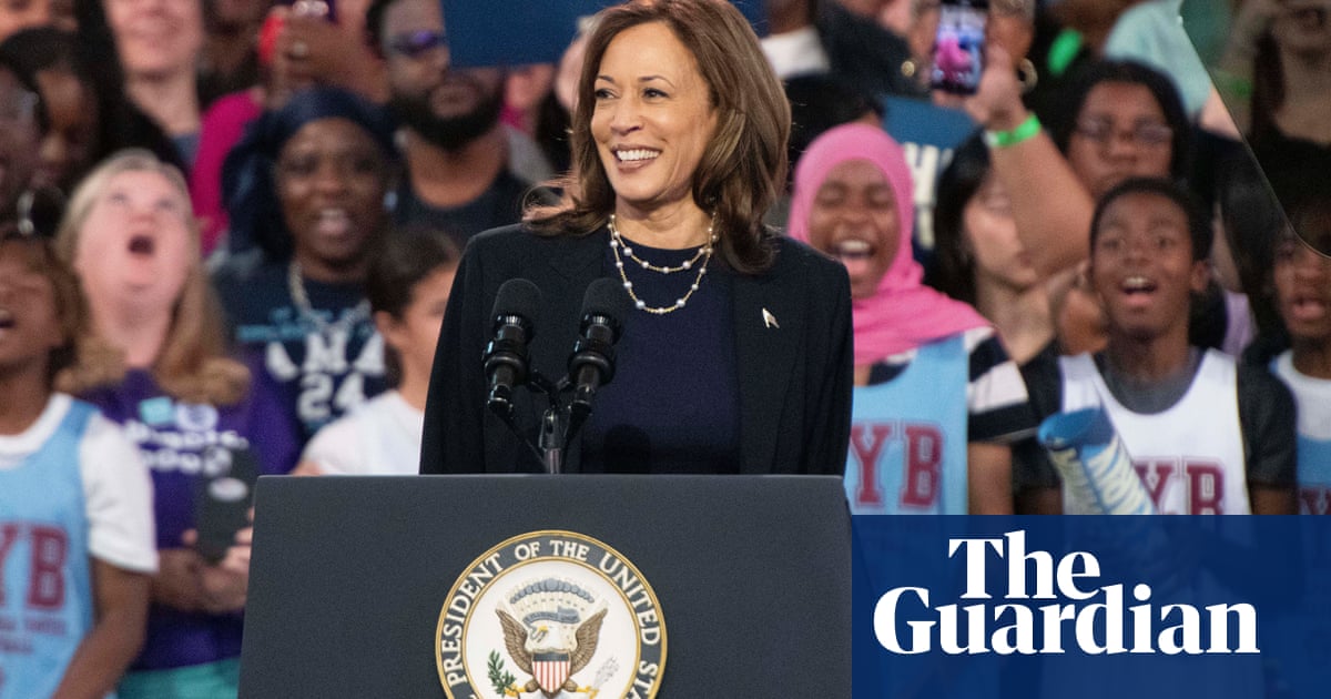 Harris campaigns in Philadelphia with promise to win presidential election | US elections 2024