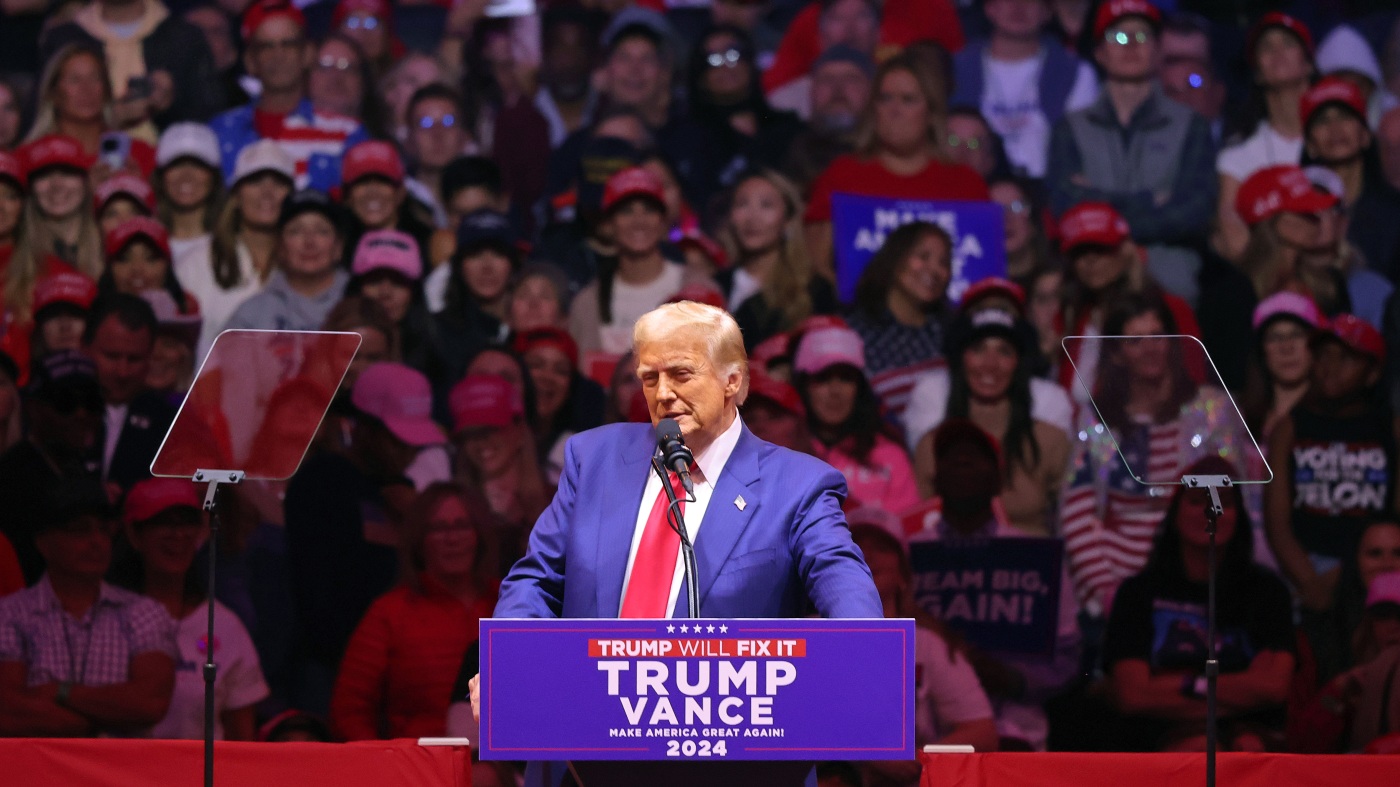 Trump at Madison Square Garden; World Series Game 3 : NPR