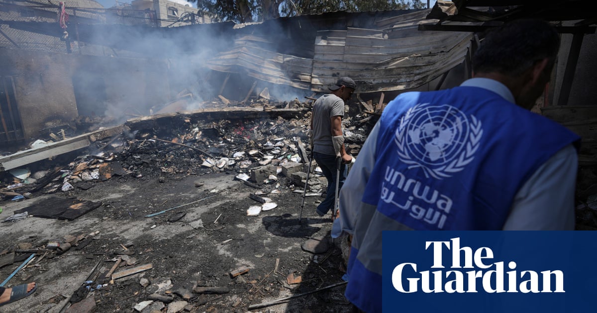 Fears for Gaza aid after Unrwa ban, as Guterres tells Israel ‘there is no alternative’ | Israel-Gaza war