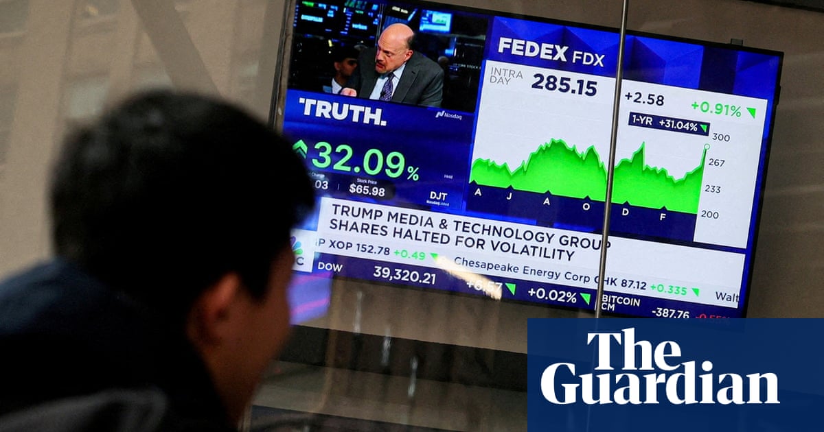 Trump’s Truth Social valued at more than Musk’s X after extraordinary rally | Business