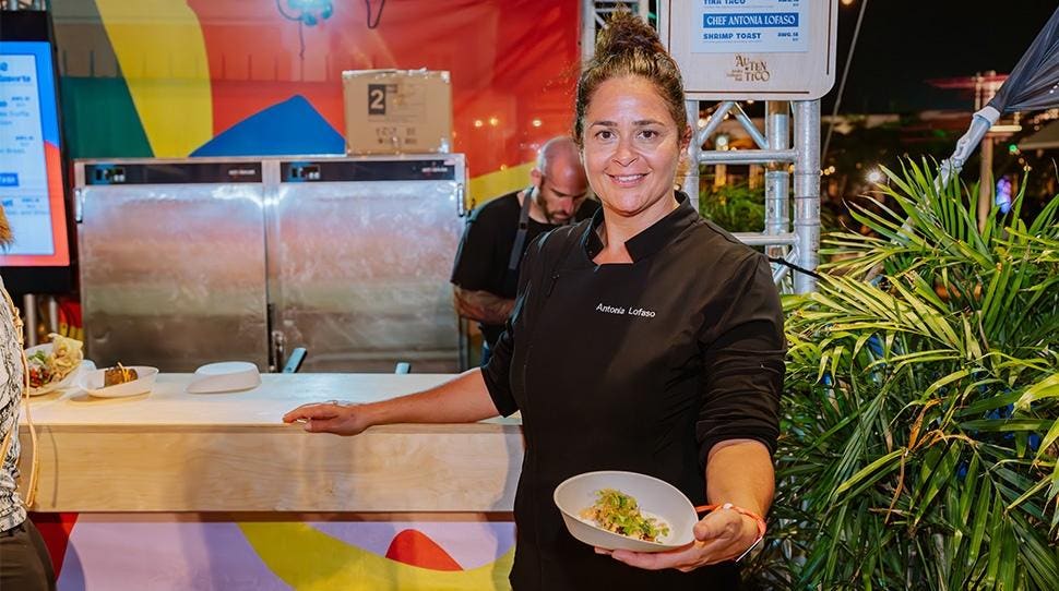 Celebrity Chef Antonia Lofaso Dishes On Aruba And Food Trends