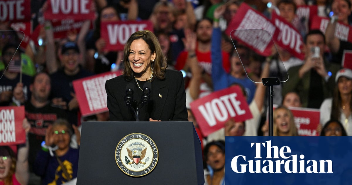 First Thing: Harris hails first-time and gen Z voters at Wisconsin rally | US news