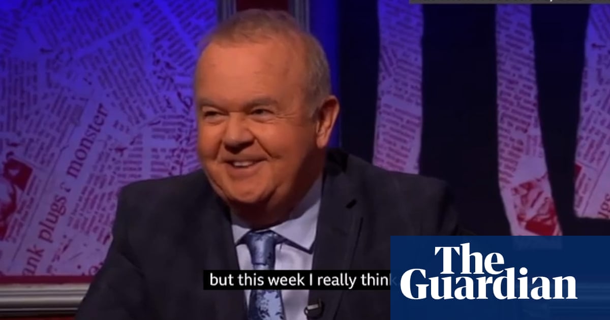 Ian Hislop laughs off taxi ‘shooting’ incident on Have I Got News For You | Ian Hislop