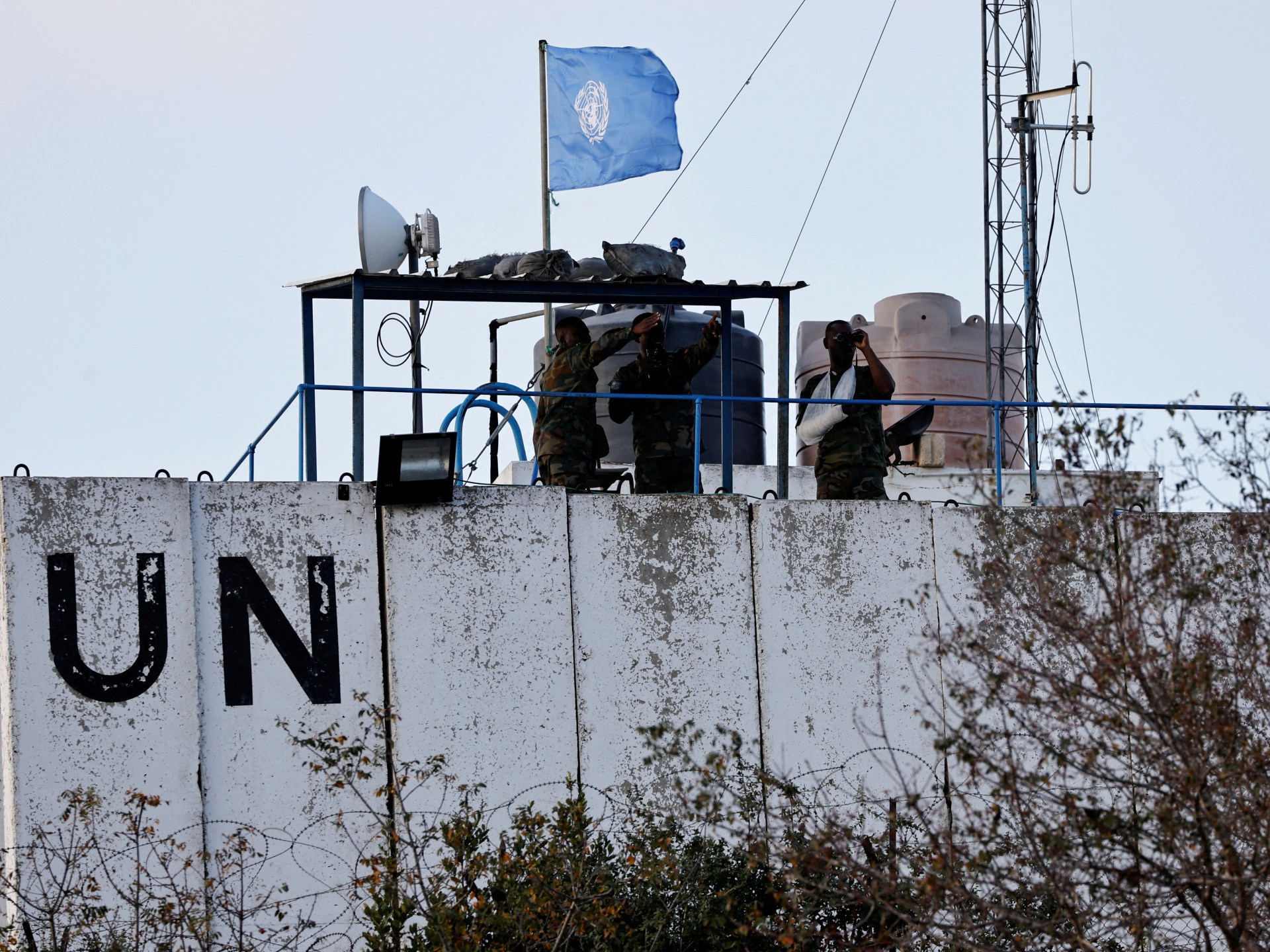 Israeli forces fire on UN peacekeepers in Lebanon, wounding two | Israel attacks Lebanon News