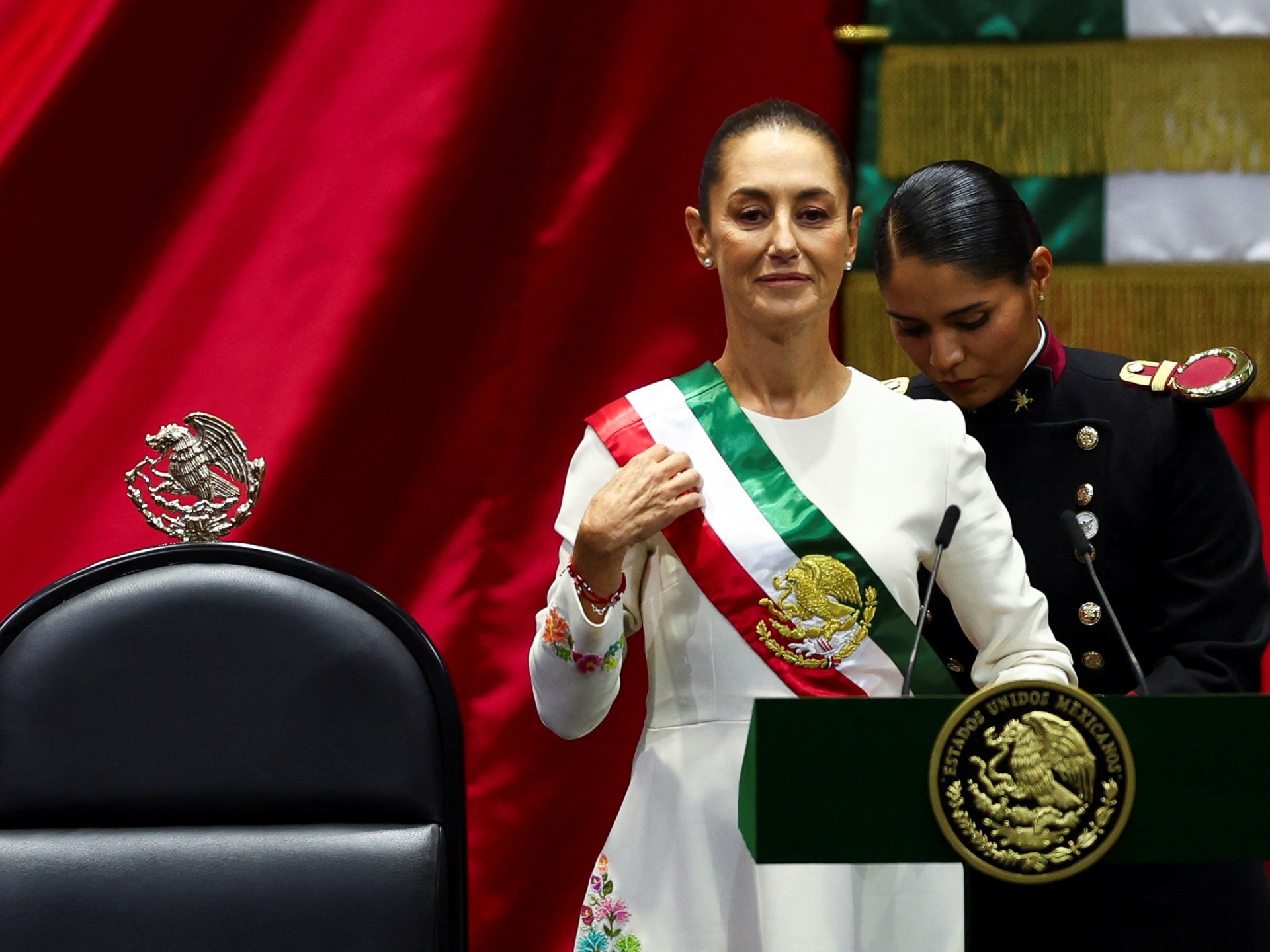 Claudia Sheinbaum sworn in as Mexico’s first female president | Elections News