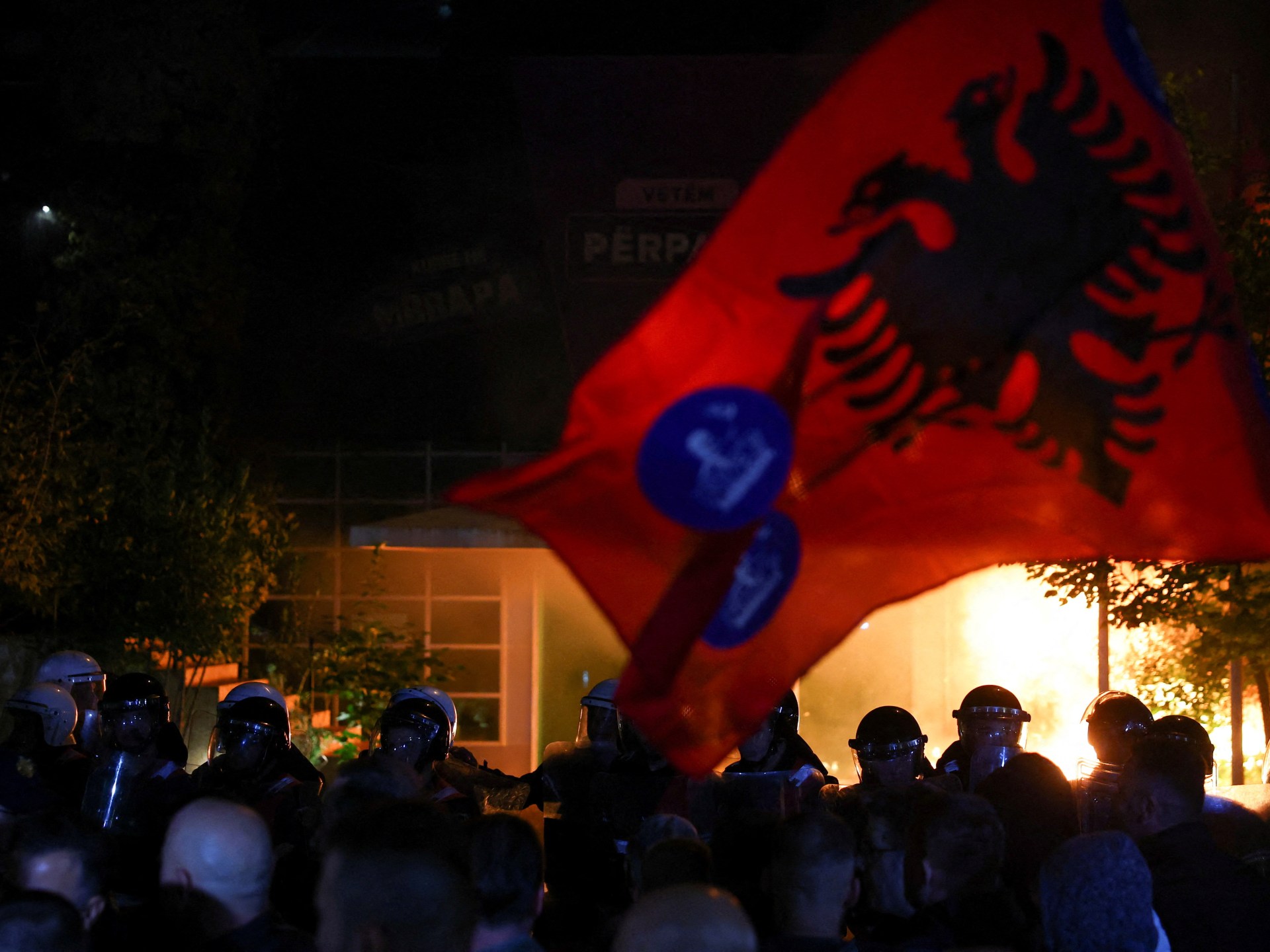 Albania’s opposition supporters rally to demand gov’t step down | Protests News