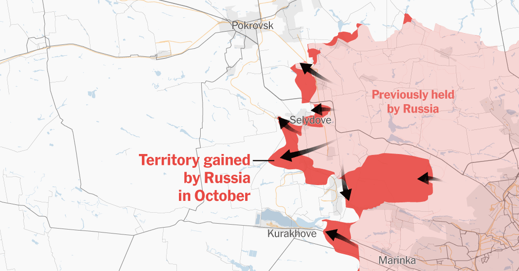 Russia’s Swift March Forward in Ukraine’s East