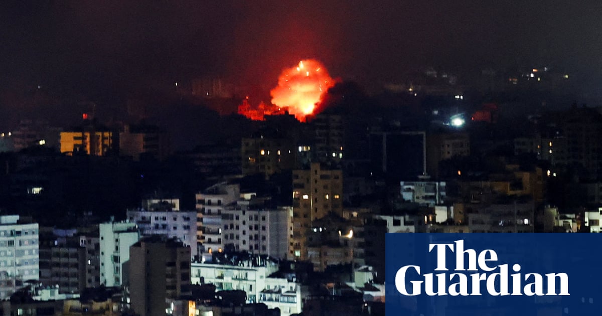 Israeli strikes kill six in central Beirut as blasts heard across Lebanon’s capital | Lebanon